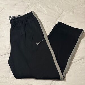 Nike Black Pants with Gray Accents